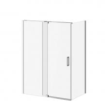 Kalia DR1747/DR1748-110-003 - DISTINK™ 60''x77'' 2-Panel Pivot Shower Door for 32'' Corner Inst.