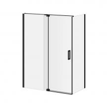 Kalia DR1747/DR1749-160-003 - DISTINK™ 60'x77' 2-Panel Pivot Shower Door for 36' Corner Inst. (Reversible) Matt