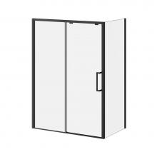 Kalia DR1841/DR1842/DR1844-160-003 - IKONIK 60''x79'' Sliding Shower Door Duraclean Glass - for corner Installation