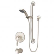 Symmons 9604PLRTRMSTNTC - Origins Tub/Hand Shower Trim