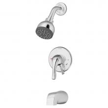 Symmons S-9602-PLR-B-1.5-TRM - Origins Single Handle 1-Spray Tub and Shower Faucet Trim in Polished Chrome - 1.5 GPM (Valve Not I