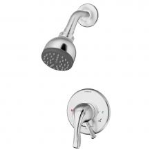 Symmons S-9601-PLR-B-1.5-TRM - Origins Single Handle 1-Spray Shower Trim in Polished Chrome - 1.5 GPM (Valve Not Included)