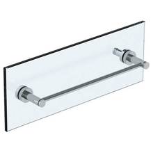 Watermark 23-0.1-18SDP-L8-PC - Loft 2.0 18'' shower door pull with knob/ glass mount towel bar with hook