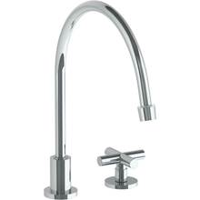 Watermark 23-7.1.3EG-L9-WH - Deck Mounted 2 Hole Extended Gooseneck Kitchen Faucet