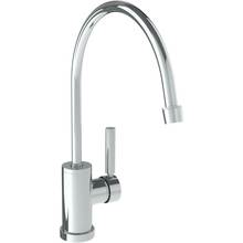 Watermark 23-7.3EG-L8-WH - Deck Mounted 1 Hole Extended Gooseneck Kitchen Faucet