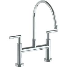 Watermark 23-7.5EG-L8-GP - Deck Mounted Bridge Extended Gooseneck Kitchen Faucet