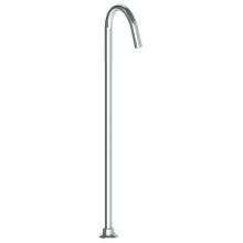 Watermark 23-FSG-PC - Floor Mounted Gooseneck Bath Spout