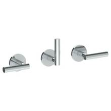 Watermark 23-WTR3-L8-WH - Wall Mounted 3-Valve Shower Trim