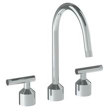 Watermark 25-7G-IN14-WH - Deck Mounted 3 Hole Kitchen Set With Gooseneck Spout