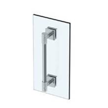 Watermark 27-0.1-18GDP-WH - Sense 18” shower door pull/ glass mount towel bar