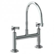 Watermark 29-7.5-TR15-PC - Deck Mounted Bridge Kitchen Faucet