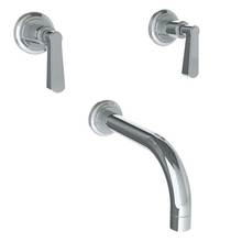 Watermark 30-5-TR24-SBZ - Wall Mounted 3 Hole Bath Set