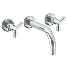 Watermark 30-5-TR25-WH - Wall Mounted 3 Hole Bath Set