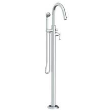 Watermark 30-8.8-TR24-SBZ - Single Hole Floor Standing Bath Set with Hand Shower