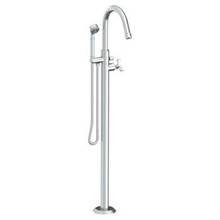 Watermark 30-8.8-TR25-SBZ - Single Hole Floor Standing Bath Set with Hand Shower