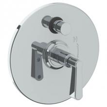 Watermark 30-P90-TR24-PC - Wall Mounted Pressure Balance Shower Trim with Diverter, 7'' dia.