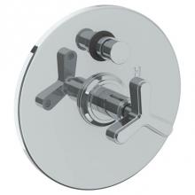 Watermark 30-P90-TR25-PC - Wall Mounted Pressure Balance Shower Trim with Diverter, 7'' dia.