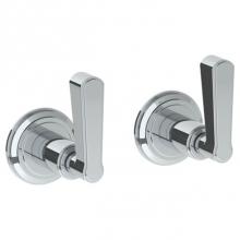 Watermark 30-WTR2-TR24-PC - Wall Mounted 2-Valve Shower Trim