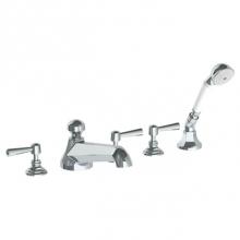 Watermark 312-8.1-Y2-SBZ - Deck Mounted 5 Hole Bath Set