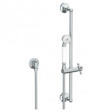 Watermark 312-HSPB1-V-SBZ - Positioning Bar Shower Kit with Hand Shower and 69'' Hose