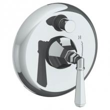 Watermark 312-P90-Y-SBZ - Wall Mounted Pressure Balance Shower Trim with Diverter, 7 1/2''