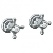 Watermark 312-WTR2-V-SBZ - Wall Mounted 2-Valve Shower Trim