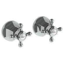 Watermark 312-WTR2-X-GP - Wall Mounted 2-Valve Shower Trim