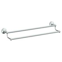 Watermark 313-0.2A-PC - Wall Mounted Double Towel Bar, 24''