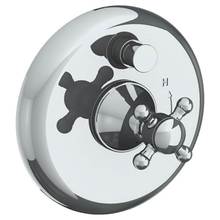 Watermark 313-P90-AX-SBZ - Wall Mounted Pressure Balance Shower Trim with Diverter, 7'' dia.