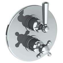 Watermark 313-T20-WW-WH - Wall Mounted Thermostatic Shower Trim with built-in control, 7 1/2''