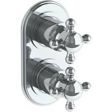 Watermark 313-T25-AX-PC - Wall Mounted Mini Thermostatic Shower Trim with built-in control, 3 1/2''