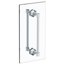 Watermark 314-0.1-12DDP-EB - Beverly 12'' double shower door pull/ glass mount towel bar