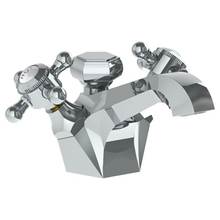 Watermark 314-1-XX-WH - Deck Mounted 2 Handle Monoblock Lavatory Mixer