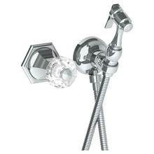 Watermark 314-4.4-CRY5-WH - Wall Mounted Bidet Spray Set & Progressive Mixer with 49'' hose