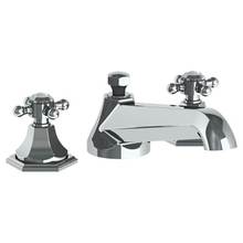 Watermark 314-8-XX-WH - Deck Mounted 3 Hole Bath Set