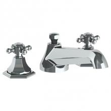 Watermark 314-8-XX-SBZ - Deck Mounted 3 Hole Bath Set