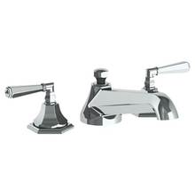 Watermark 314-8-YY-WH - Deck Mounted 3 Hole Bath Set