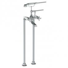 Watermark 314-8.3-XX-SBZ - Floor Standing Bath Set with Hand Shower