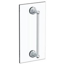 Watermark 322-0.1-12GDP-WH - Rochester 12” shower door pull/ glass mount towel bar