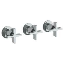 Watermark 34-WTR3-DD3-GP - Wall Mounted 3-Valve Shower Trim