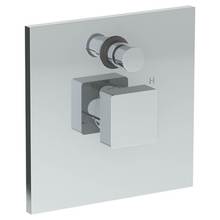 Watermark 35-P90-ED4-SBZ - Wall Mounted Pressure Balance Shower Trim with Diverter, 7''