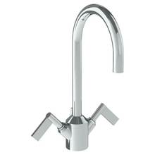 Watermark 37-1-BL2-WH - Deck Mounted 2 Handle Monoblock Lavatory Mixer