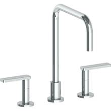 Watermark 70-7-RNS4-WH - Deck Mounted 3 Hole Square Top Kitchen Faucet