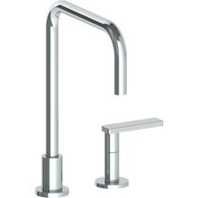 Watermark 70-7.1.3-RNS4-GP - Deck Mounted 2 Hole Square Top Kitchen Faucet