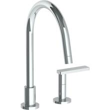 Watermark 70-7.1.3G-RNS4-GP - Deck Mounted 2 Hole Gooseneck Kitchen Faucet