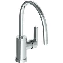 Watermark 70-7.3G-RNS4-WH - Deck Mounted 1 Hole Gooseneck Kitchen Faucet