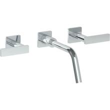 Watermark 71-2.2-LLD4-GP - Wall Mounted 3 Hole Lavatory Set