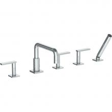 Watermark 71-8.1-LLP5-GP - Deck Mounted 5 Hole Bath Set