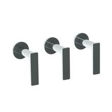 Watermark 70-WTR3-RNS4-GP - Wall Mounted 3-Valve Shower Trim