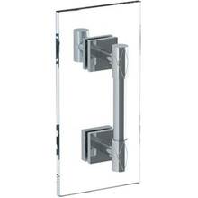 Watermark 71-0.1A-SDP-LLD4-GP - Lily 24” shower door pull with knob/ glass mount towel bar with hook